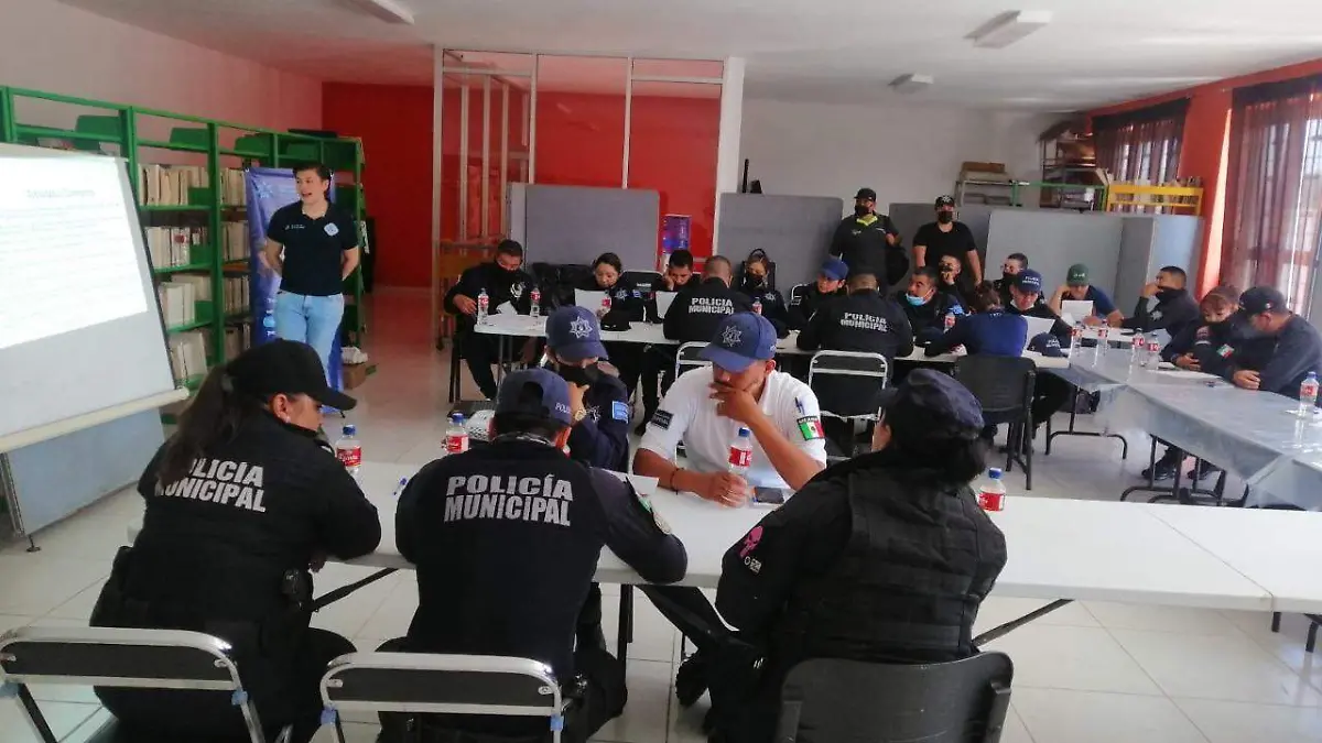 Capacitación de Policias